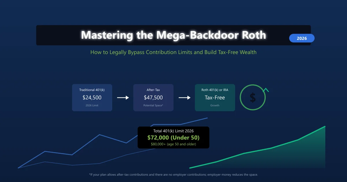 Mastering the Mega-Backdoor Roth: How to Legally Bypass Contribution Limits and Build Tax-Free Wealth