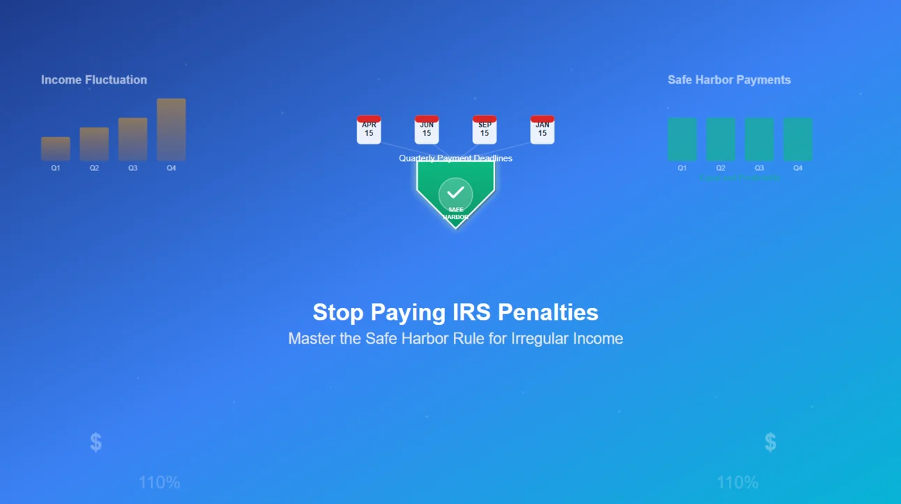 Stop Paying IRS Penalties: Master the Safe Harbor Rule for Irregular Income